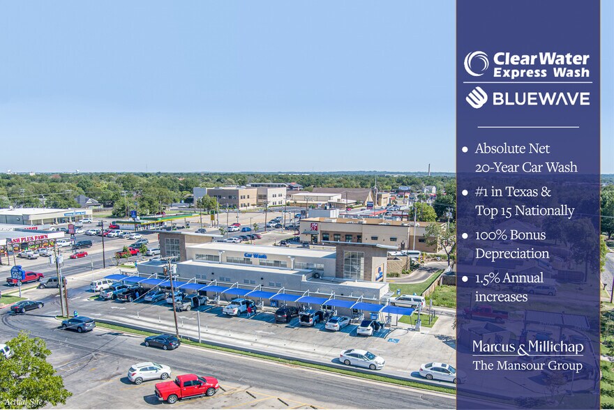 Primary Photo Of 809 W Henderson St, Cleburne Carwash For Sale