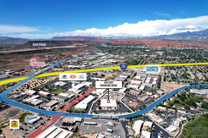 More Photos Of 345 E Riverside Dr, Saint George Light Distribution For Lease