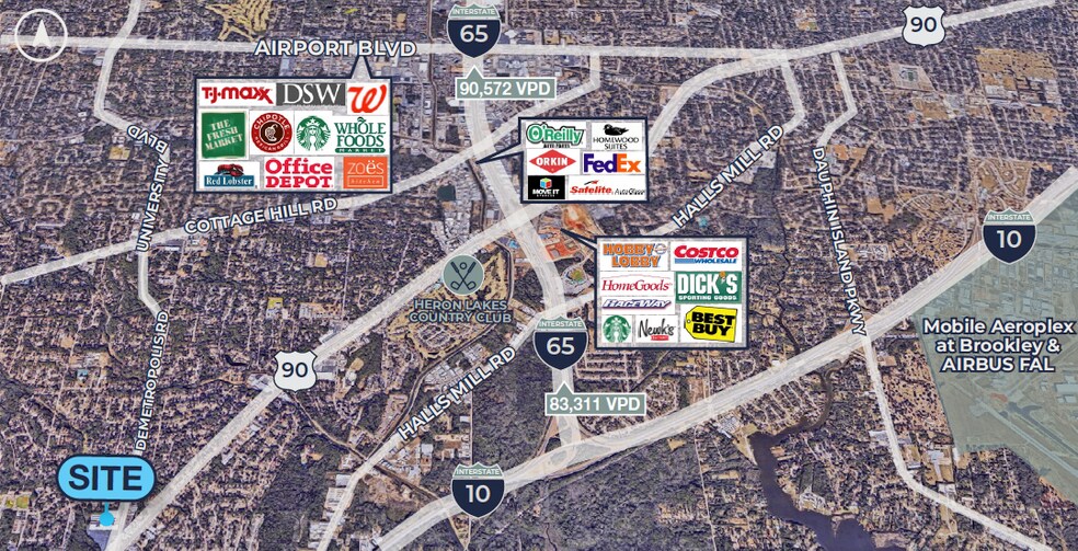 More Photos Of 3400-3446 Demetropolis Rd, Mobile Office For Lease