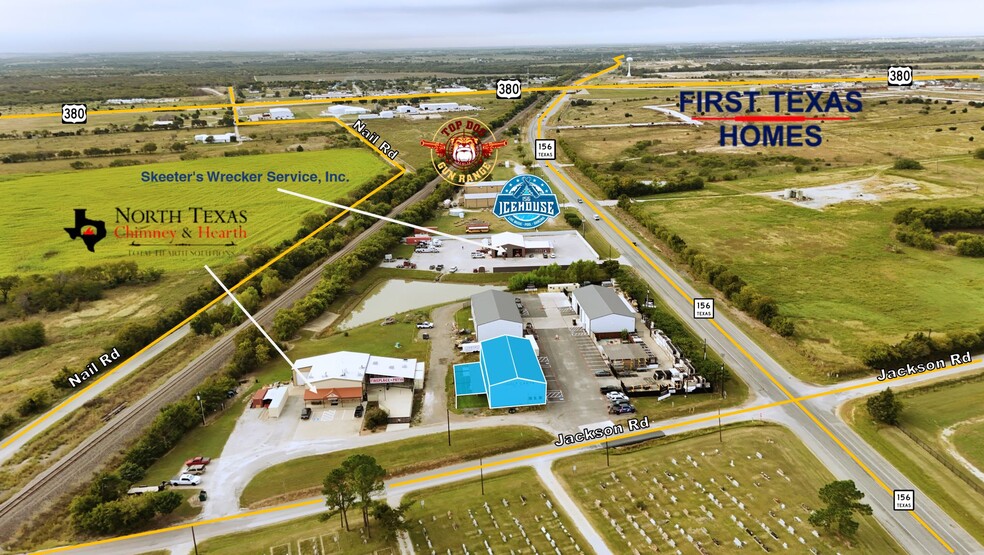 More Photos Of 6875 Jackson Rd, Krum Warehouse For Lease