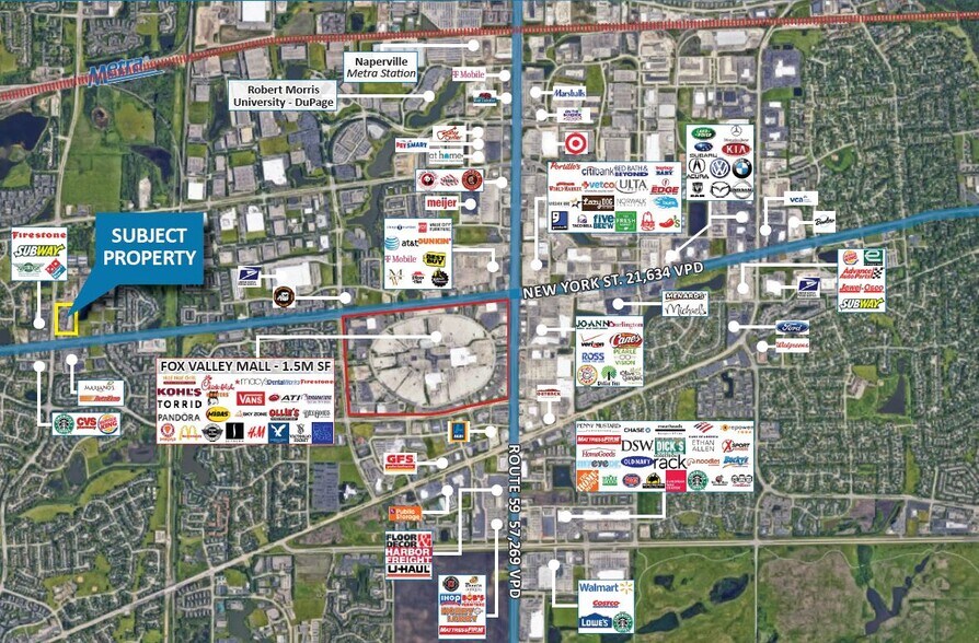 More Photos Of 405 N Eola Rd, Aurora Storefront For Sale