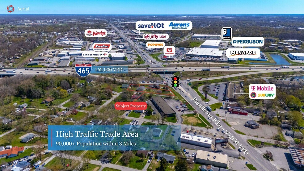 More Photos Of 7440-7444 Pendleton Pike, Indianapolis Land For Sale