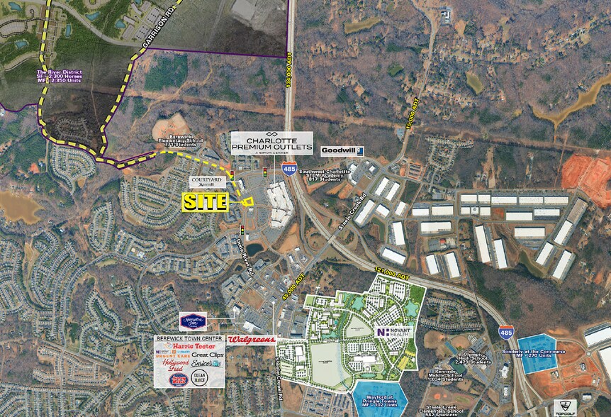 Primary Photo Of Searched Address: Dixie River Rd & Style Ln, Charlotte Land For Lease
