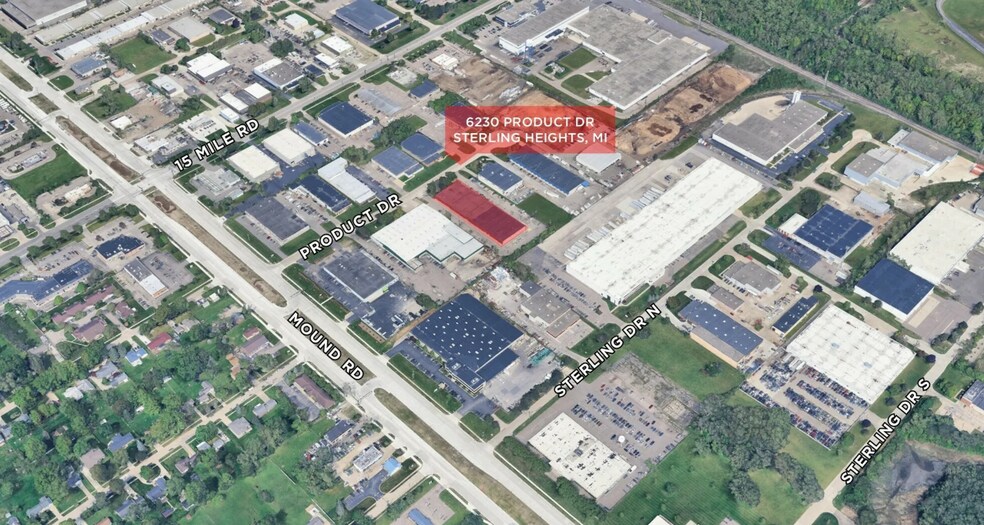 Primary Photo Of 6210-6242 Product Dr, Sterling Heights Warehouse For Lease
