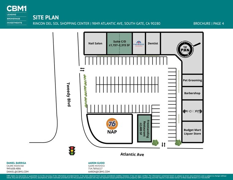 More Photos Of 9849 Atlantic Ave, South Gate Restaurant For Lease