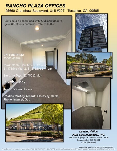 More Photos Of 25660 Crenshaw Blvd, Torrance Office Residential For Lease
