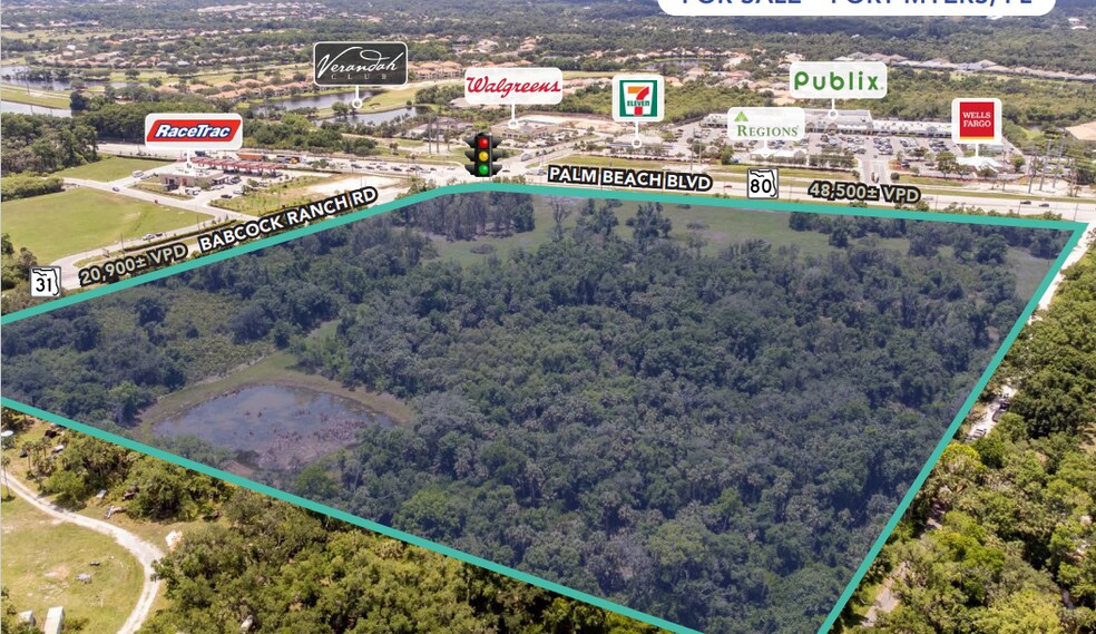 Primary Photo Of NWC Palm Beach Blvd, Fort Myers Land For Sale
