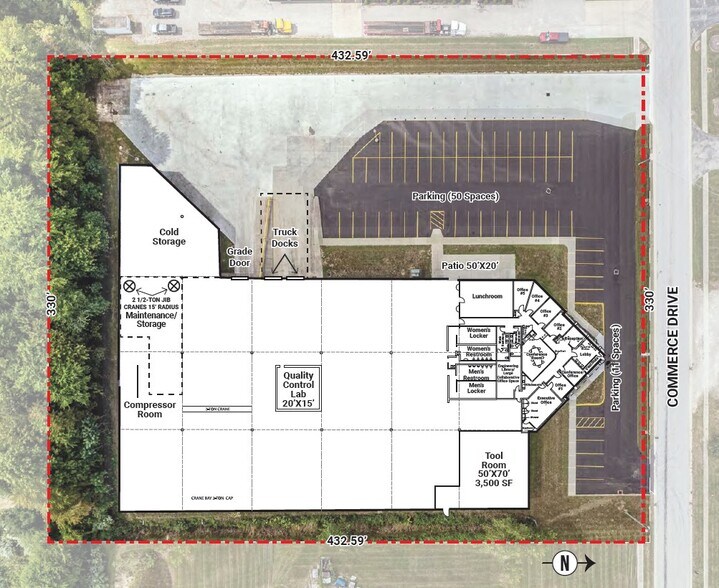 More Photos Of 186 Commerce Dr, LaGrange Industrial For Lease