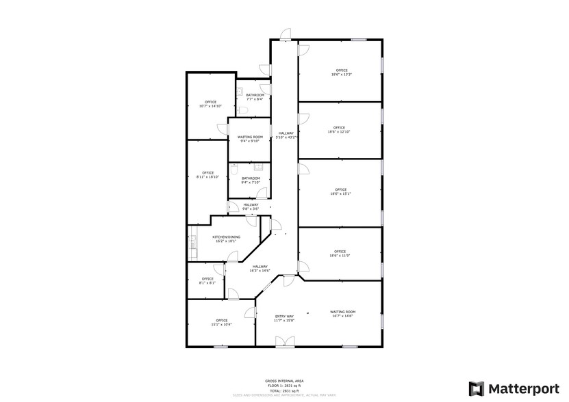 More Photos Of 5308 Parklane Pl, Kearney Office For Sale