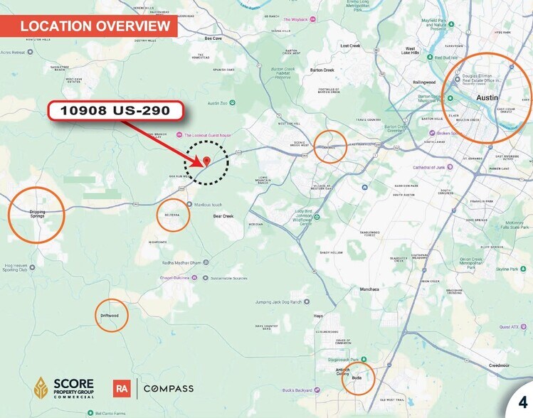 More Photos Of 10908 W US 290 Hwy, Austin Land For Sale