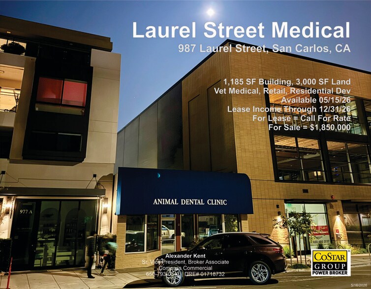 Primary Photo Of 985 Laurel st, San Carlos Healthcare For Sale