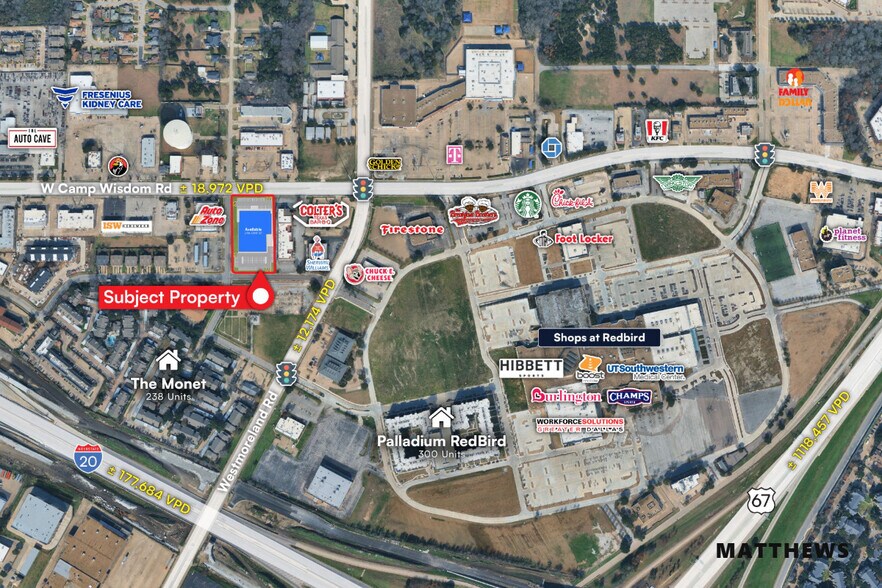 More Photos Of 3910 W Camp Wisdom Rd, Dallas Storefront For Lease