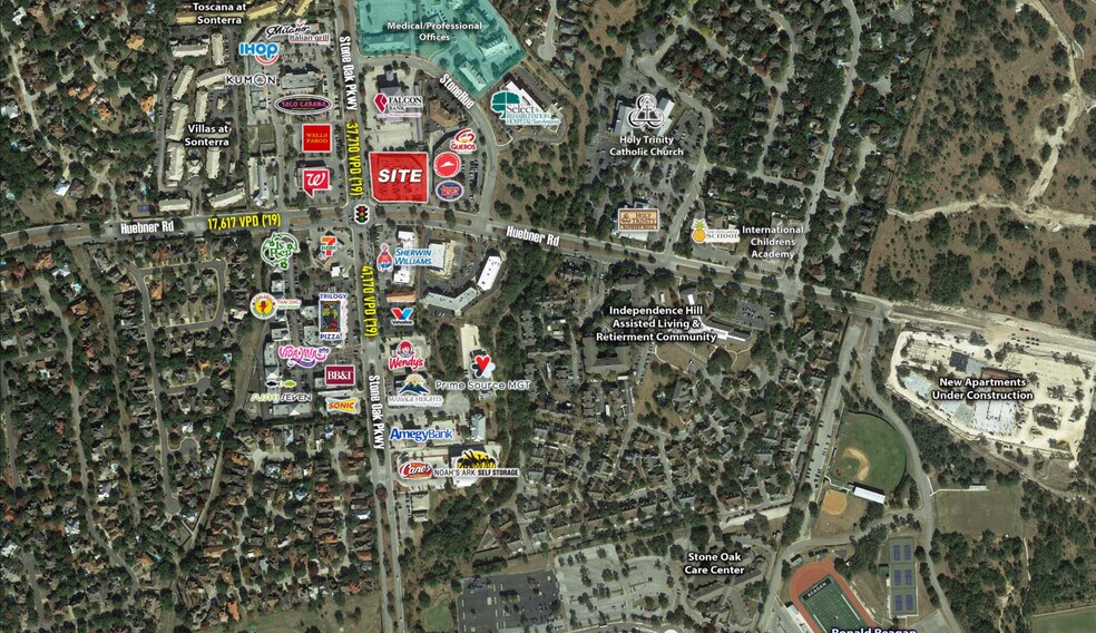 More Photos Of 19202 Stone Oak Pky, San Antonio Storefront Retail Office For Lease