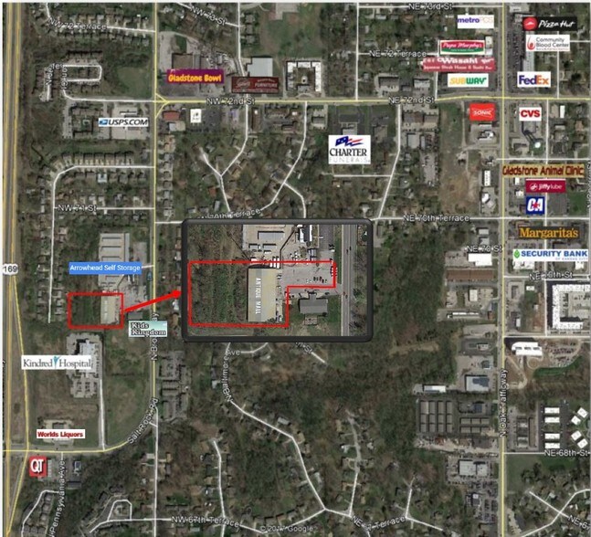 More Photos Of 6970 N Broadway St, Kansas City Showroom For Sale