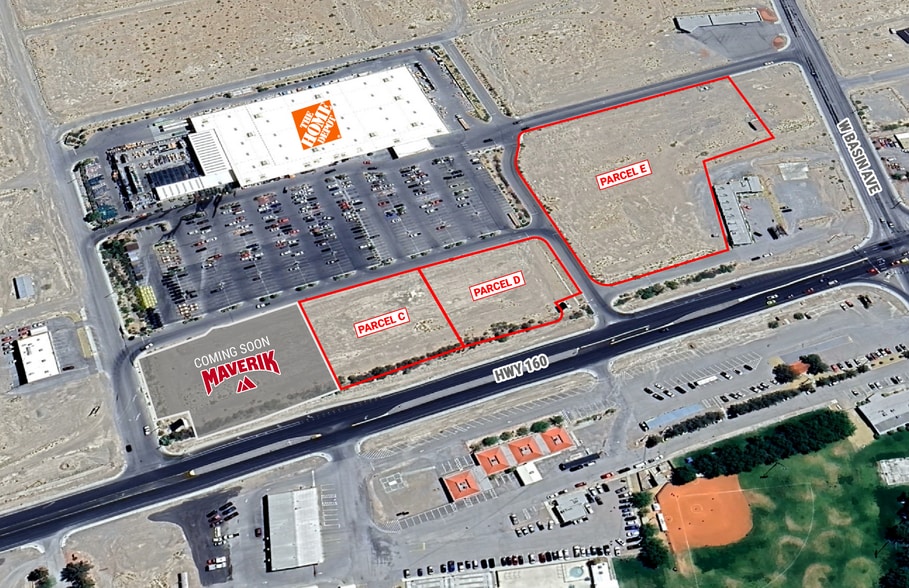 Primary Photo Of Highway 160 @ Basin Avenue, Pahrump Land For Sale