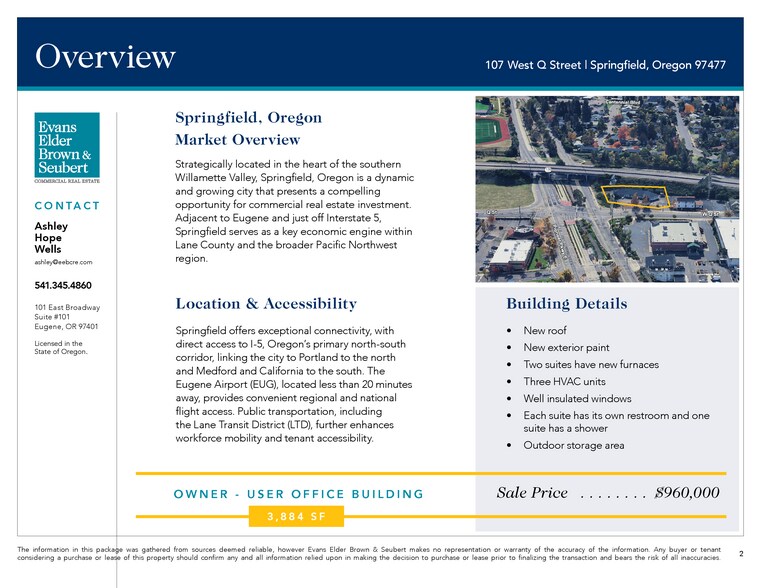 More Photos Of 107 W Q St, Springfield Office For Sale