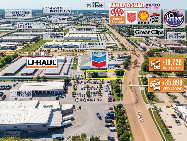 More Photos Of 4120 14th St, Plano Land For Lease