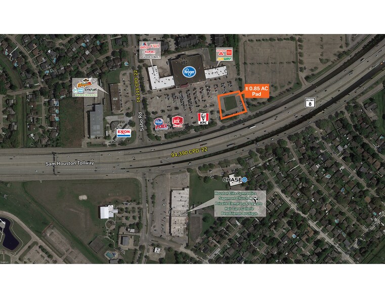 Primary Photo Of 11601 - 11799 S. Sam Houston Pkwy, Houston Land For Lease