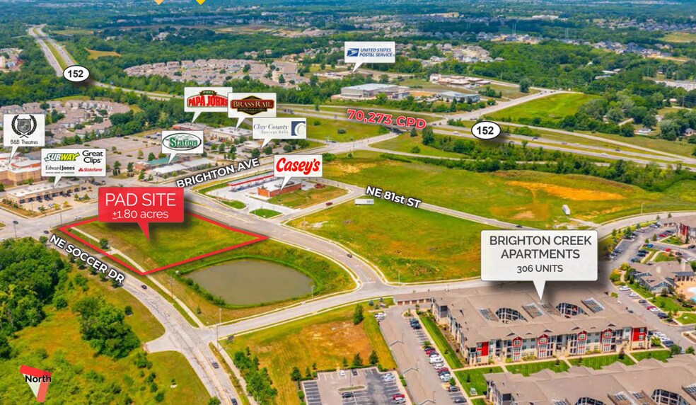Primary Photo Of S&E M-152 Hwy & N Brighton Ave, Kansas City Land For Sale