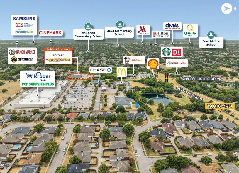 More Photos Of 850 S Allen Heights Dr, Allen General Retail For Sale