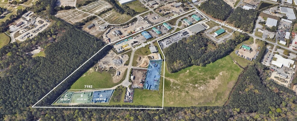 Primary Photo Of 7192 Design St, North Charleston Land For Lease