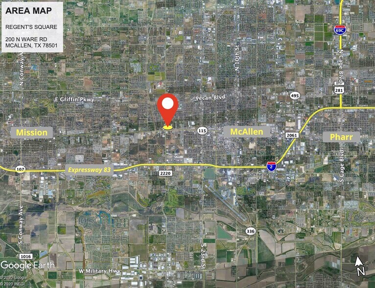 More Photos Of 200 N Ware Rd, McAllen Land For Lease