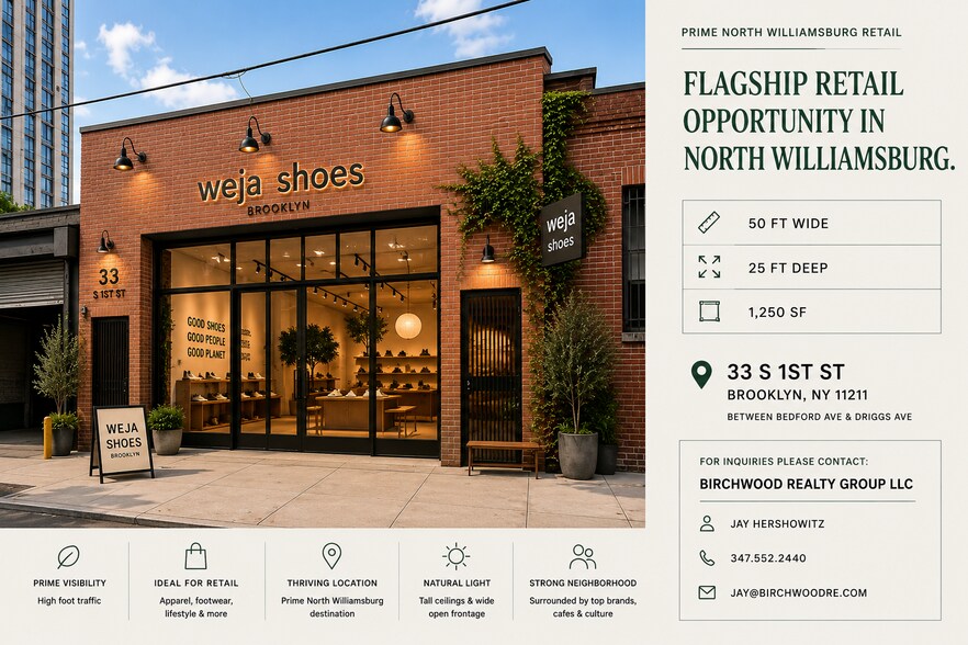 More Photos Of 33 S 1st St, Brooklyn Industrial For Lease
