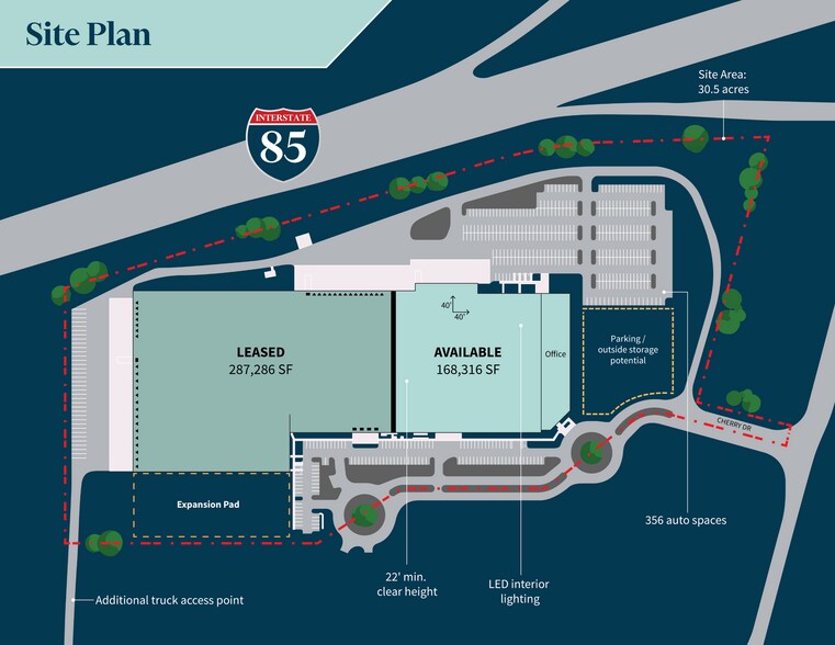 More Photos Of 1001 Cherry Dr, Braselton Warehouse For Lease