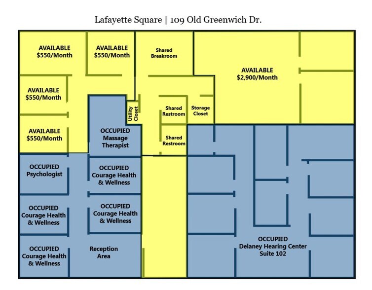 More Photos Of 109 Olde Greenwich Dr, Fredericksburg Office For Lease
