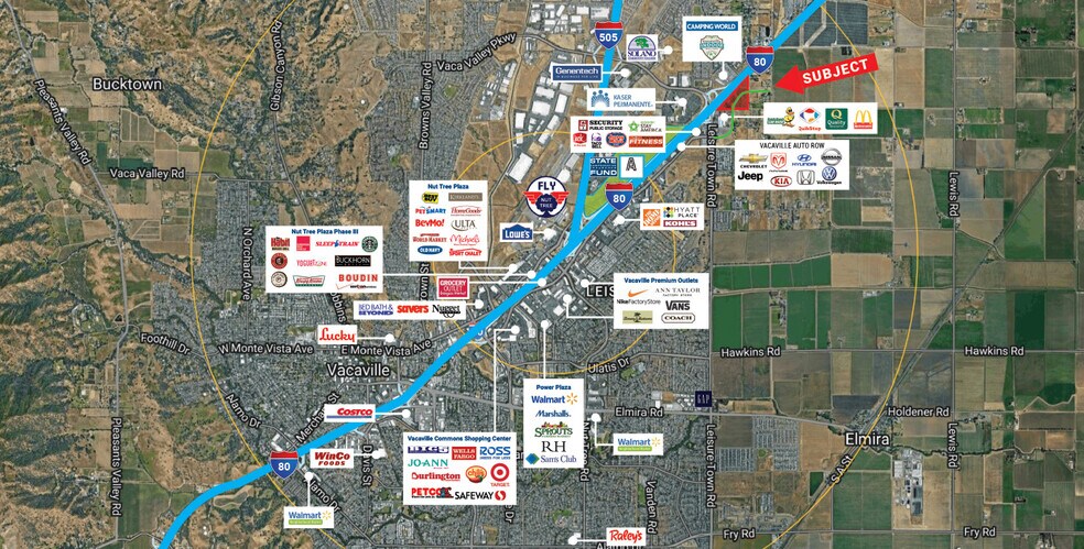 More Photos Of I-80 and Leisure Town Road, Vacaville Land For Sale