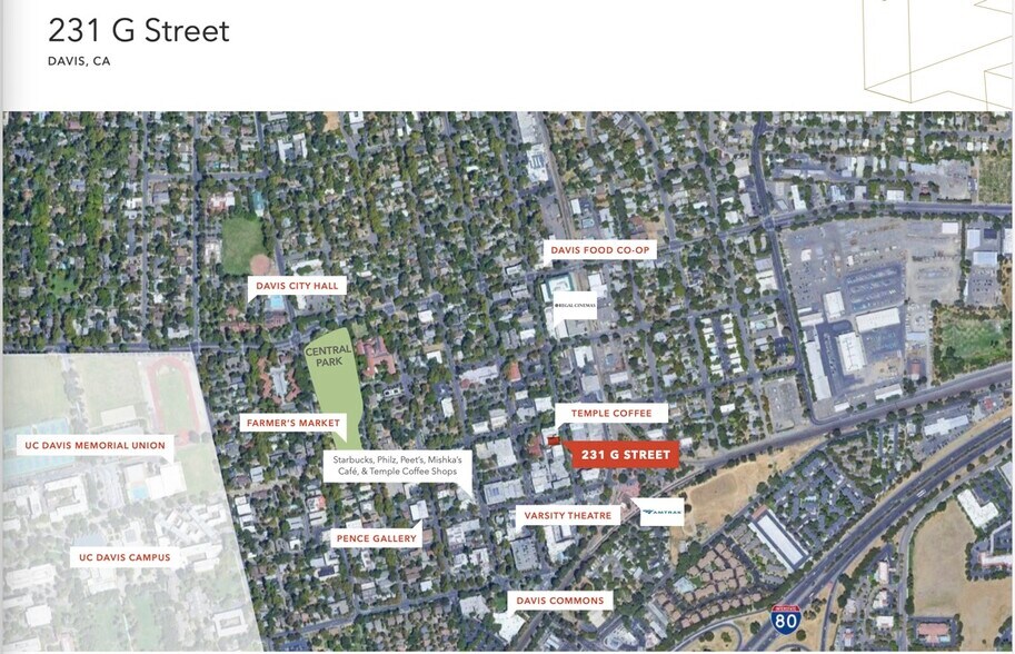 More Photos Of 231 G St, Davis Storefront Retail Office For Lease