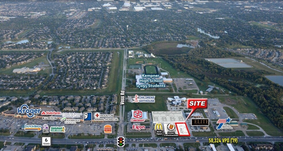 Primary Photo Of Highway 6 & Voss, Sugar Land Land For Lease