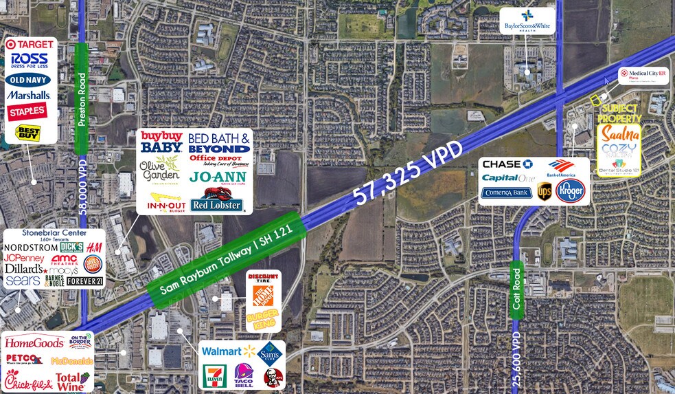 More Photos Of 3680 SH 121, Plano Freestanding For Lease