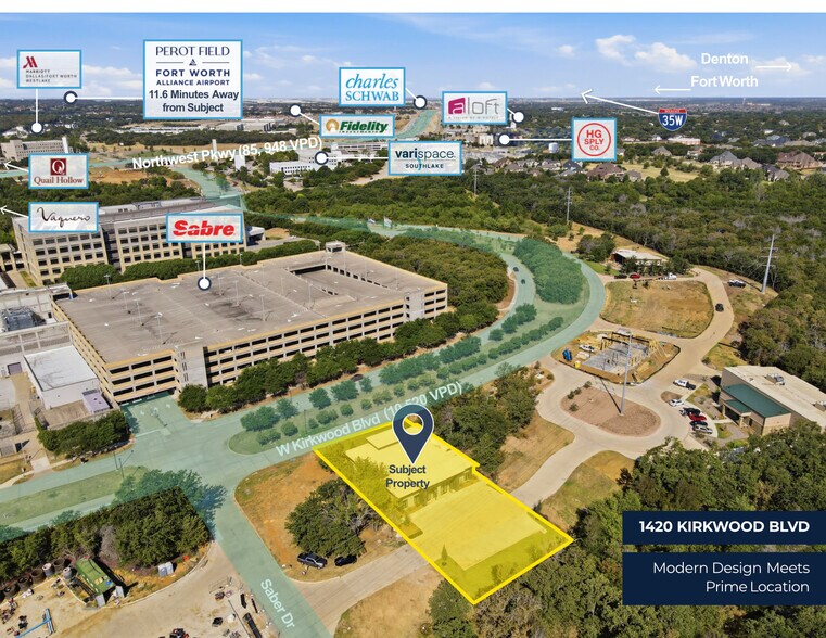 More Photos Of 1420 W Kirkwood Blvd, Southlake Office For Sale