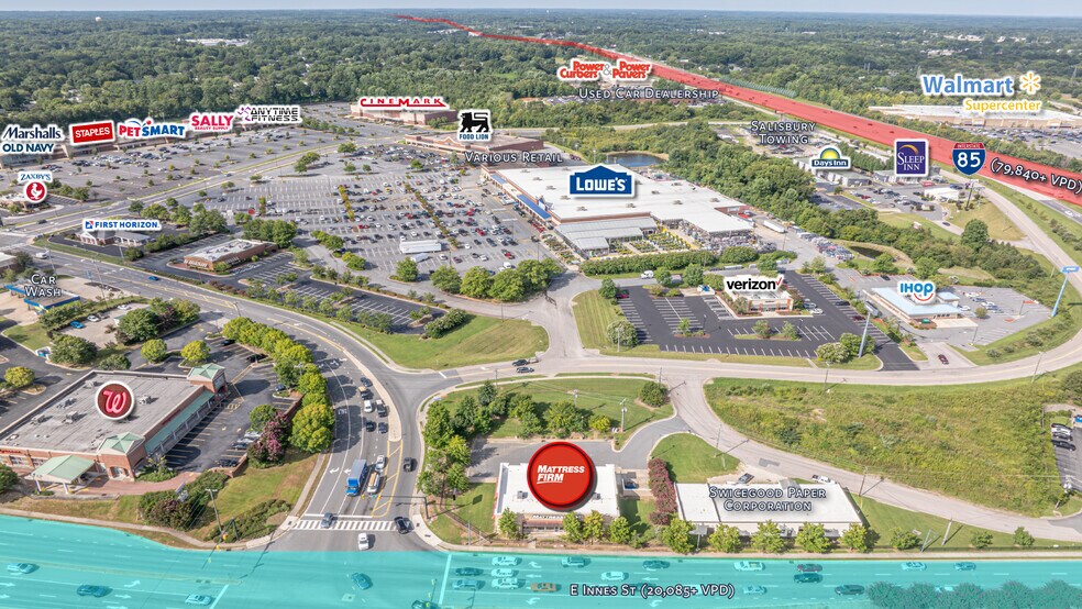 More Photos Of 1321-1329 E Innes St, Salisbury Freestanding For Sale