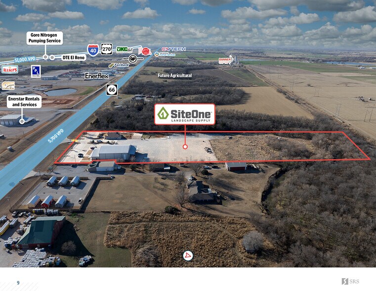 More Photos Of 16399 W US Highway 66, El Reno Light Distribution For Sale