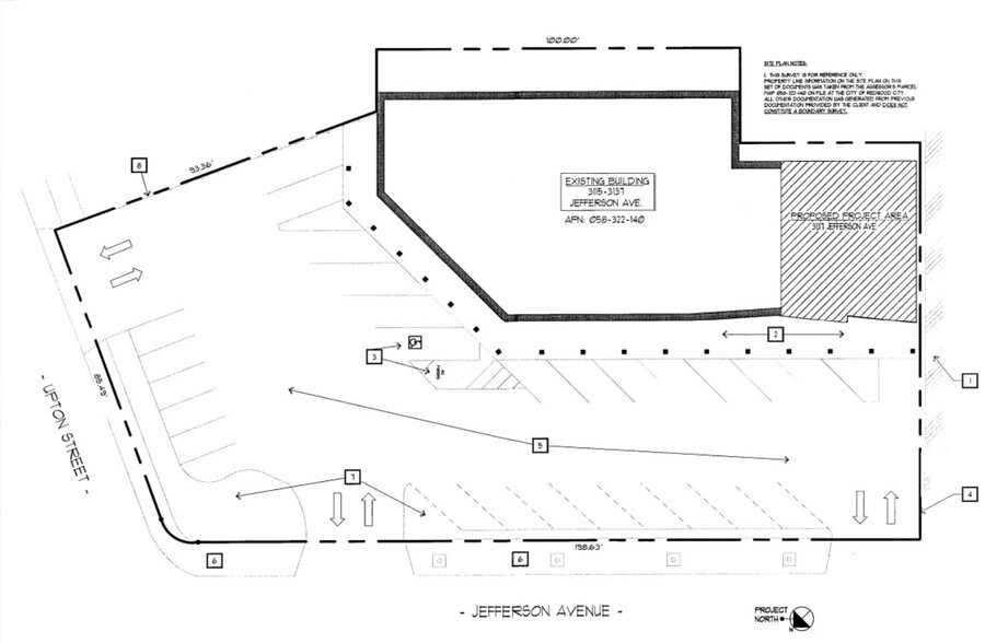 More Photos Of 3115-3137 Jefferson Ave, Redwood City General Retail For Lease