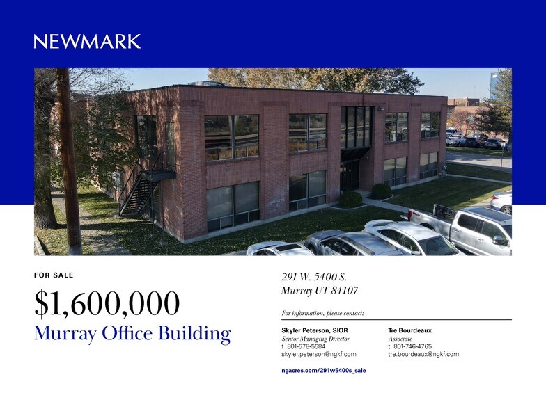 More Photos Of 291 W 5400 S, Murray Office For Lease