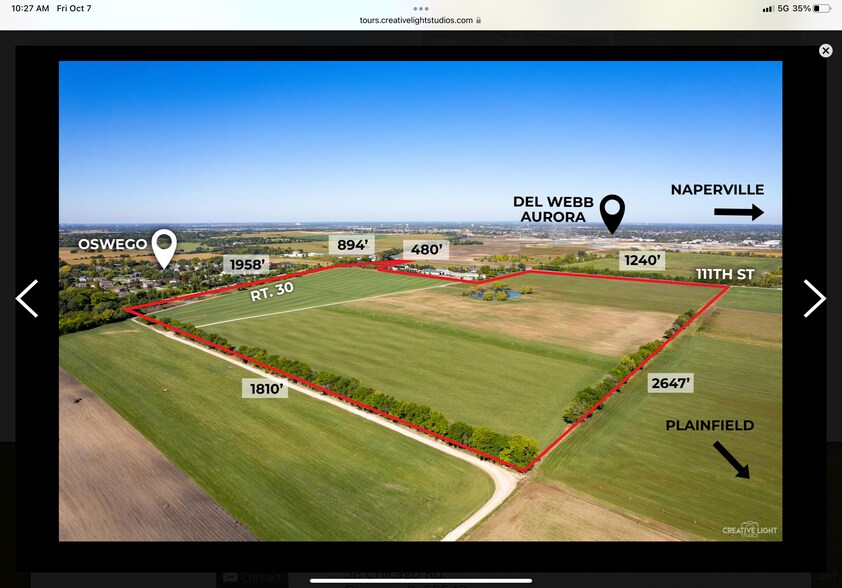 More Photos Of 25605 W 111th St, Plainfield Land For Sale