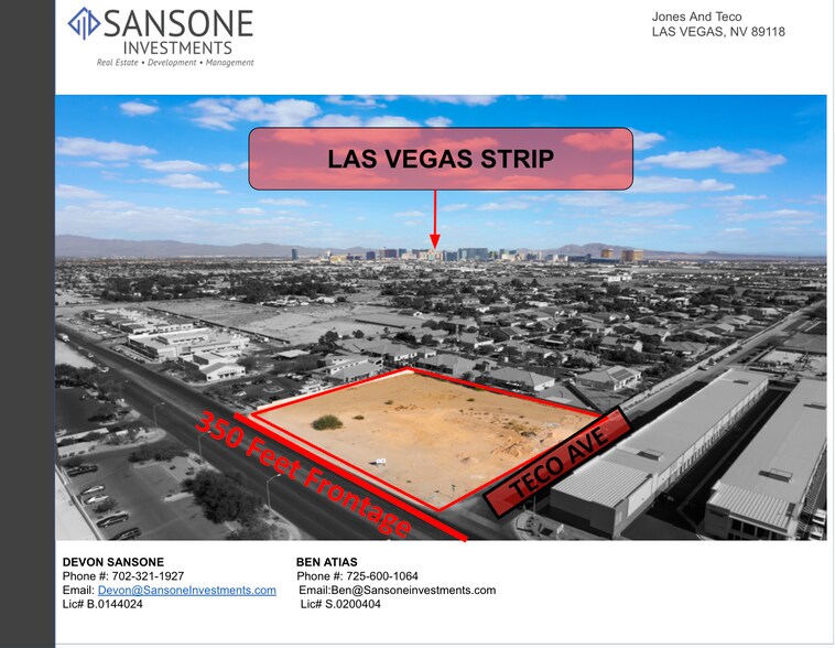 More Photos Of JONES AND TECO, Las Vegas Land For Sale