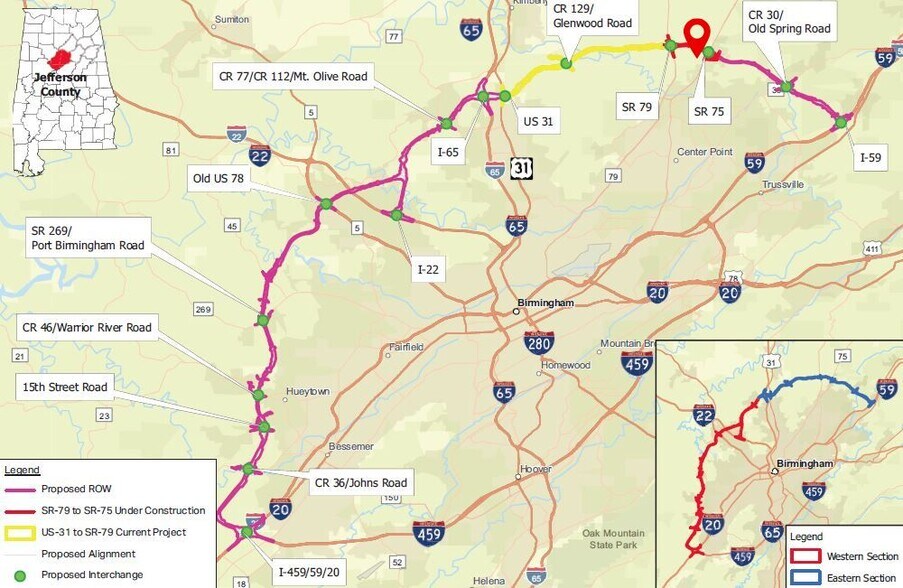 More Photos Of 7989 AL-75, Pinson Land For Sale