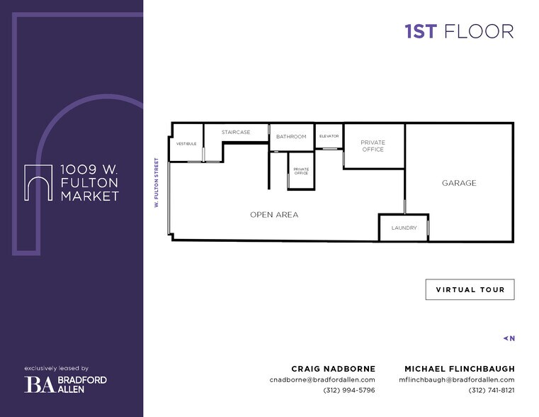 More Photos Of 1009 W Fulton Market, Chicago Storefront Retail Office For Sale