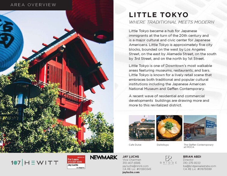 More Photos Of 107 S Hewitt St, Los Angeles Apartments For Lease