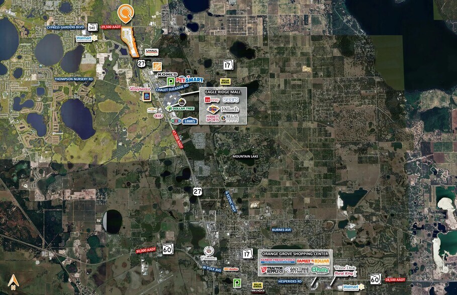 More Photos Of Cypress Gardens Blvd @ US Highway 27, Lake Wales General Retail For Lease