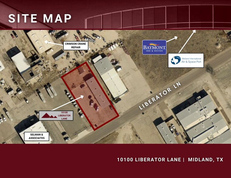 More Photos Of 10100 Liberator Ln, Midland Warehouse For Sale