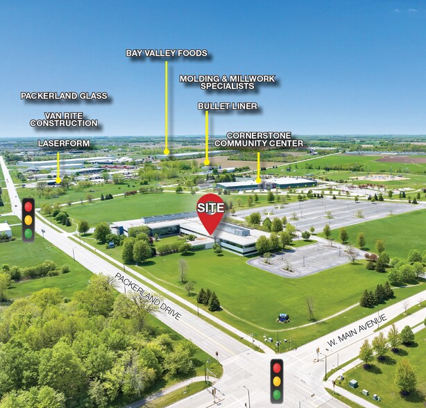 More Photos Of 3500 Packerland Dr, De Pere Office For Lease