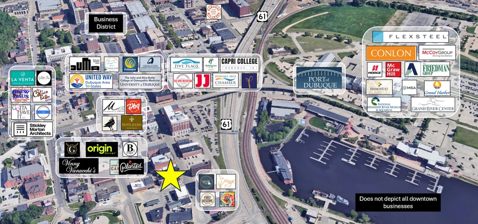 More Photos Of 101-123 Main St, Dubuque Storefront Retail Office For Sale