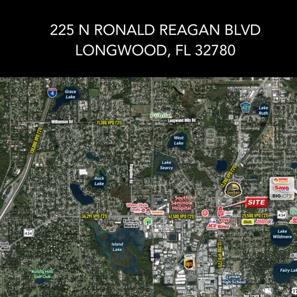 More Photos Of 225 N Ronald Reagan Blvd, Longwood General Retail For Sale