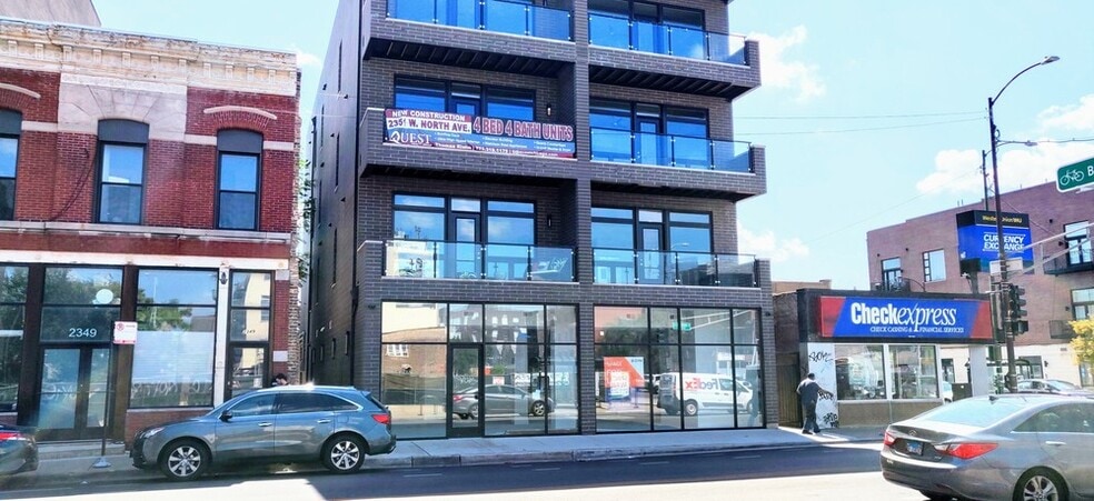 Primary Photo Of 2351 W North Ave, Chicago Storefront Retail Residential For Lease