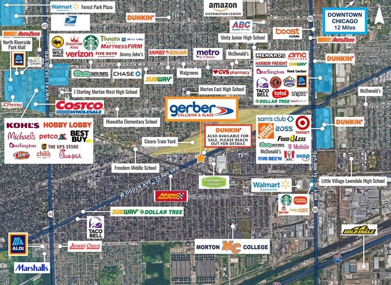 More Photos Of 5840 W Ogden Ave, Cicero Warehouse For Sale